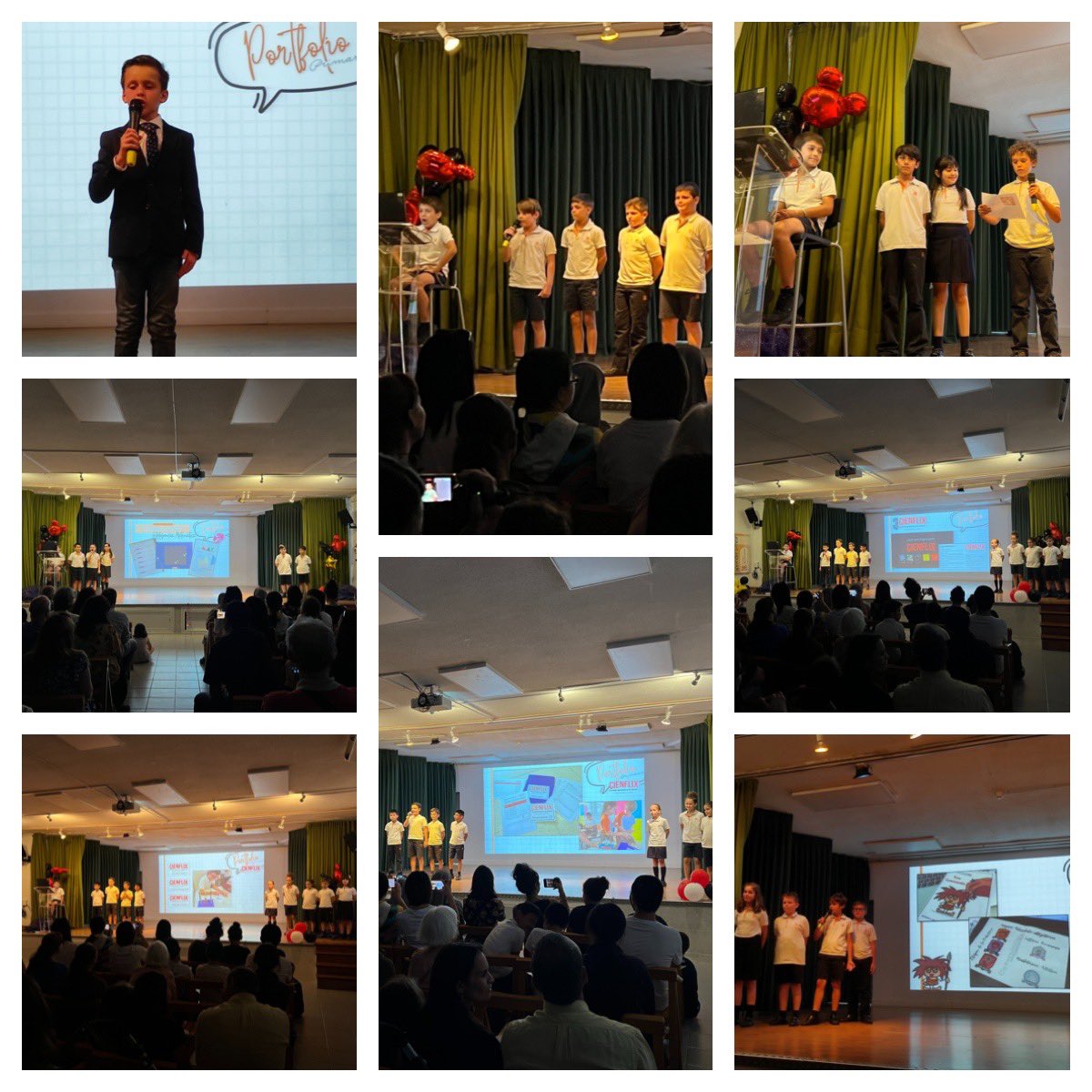 nazaretoporto's tweet photo. 🎤¡Turno del segundo ciclo de #Primaria! 
3° y 4° comparten con sus familias los aprendizajes y su evolución a lo largo de este curso escolar 2023/2024.
¡Qué bonito poder ver su crecimiento y su desarrollo personal y académico!

Lo han hecho de 10…🔝 ¡Enhorabuena! 

#Portfolio https://t.co/cXQ8bn0qVR