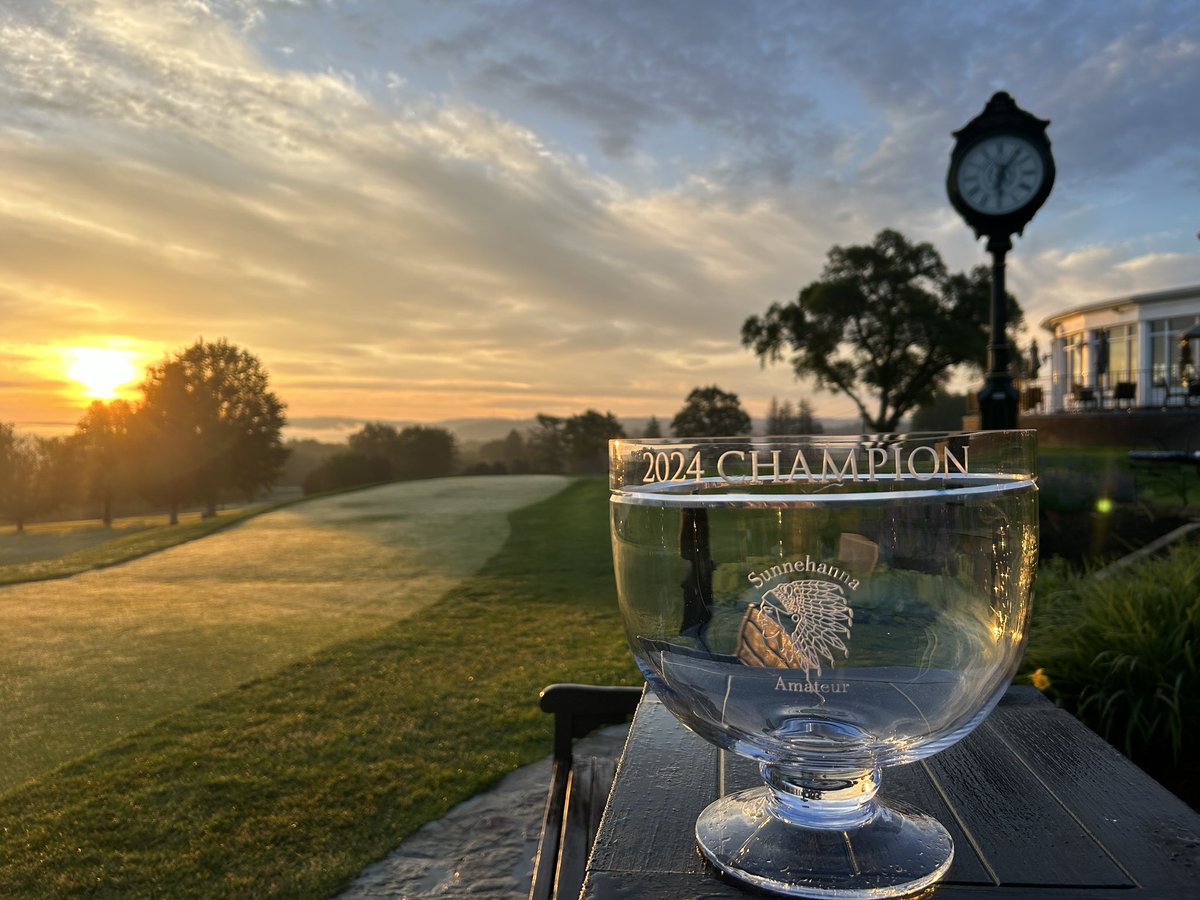 JohnKlinchock's tweet photo. It’s time to crown a 2024 Sunnehanna Amateur Champion https://t.co/gZybAWTVQm