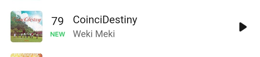 Weki Meki CoinciDestiny 
Melon HOT 100 (#79) *New ✨

WEKI MEKI COINCIDESTINY
#CoinciDestinyOutNow
#WekiMekiYouAreOurDestiny
<a href="/wekimeki/">WekiMeki 위키미키</a>