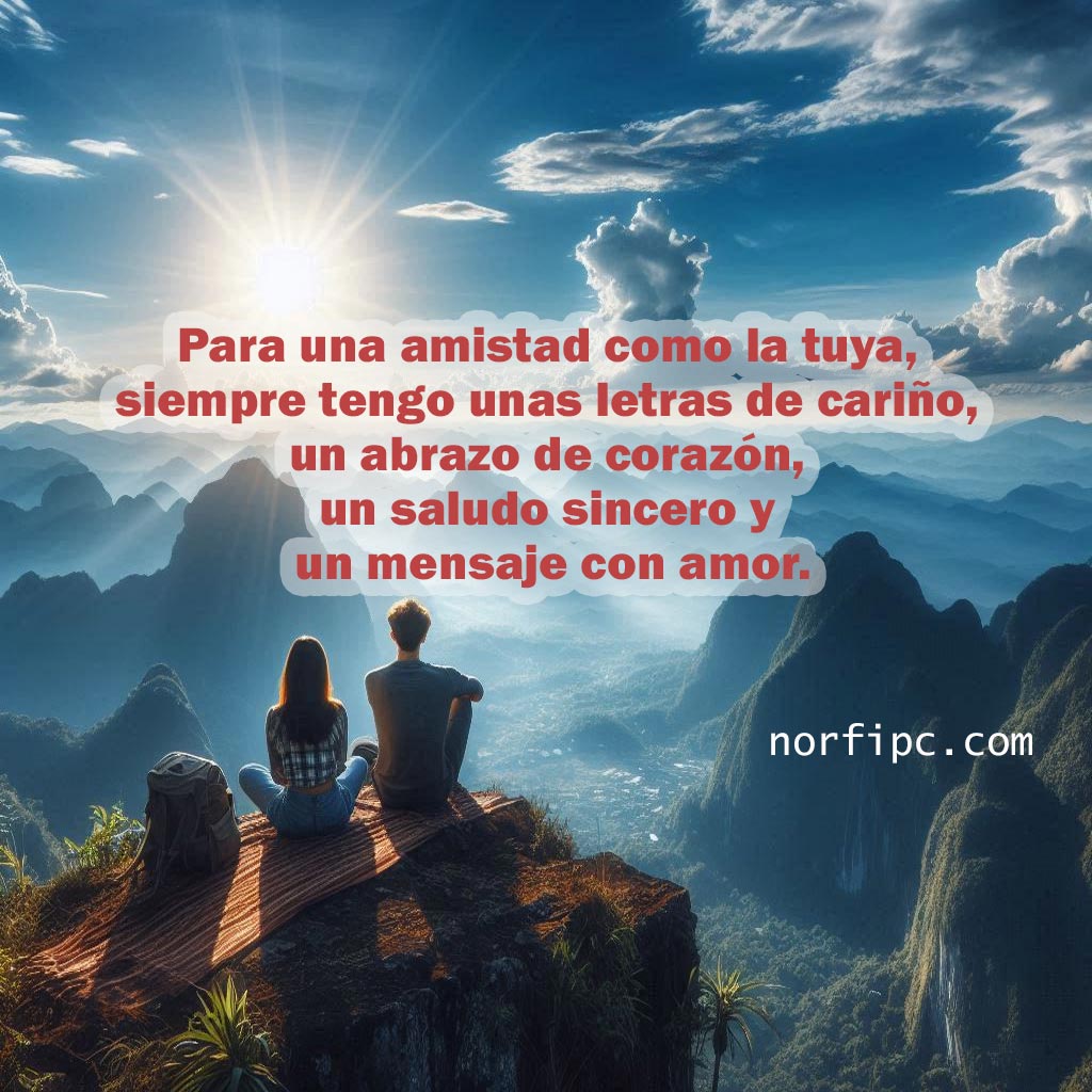 FrasesNorfiPC's tweet photo. ¡Buenos días!
Para una amistad como la tuya, siempre tengo unas letras de cariño y un abrazo de corazón, un saludo sincero y un mensaje con amor. Una amistad como la tuya vale mucho, es un verdadero tesoro, que cuido con pasión.
#buenosamigos
#amistad https://t.co/KoxTdTHQWE
