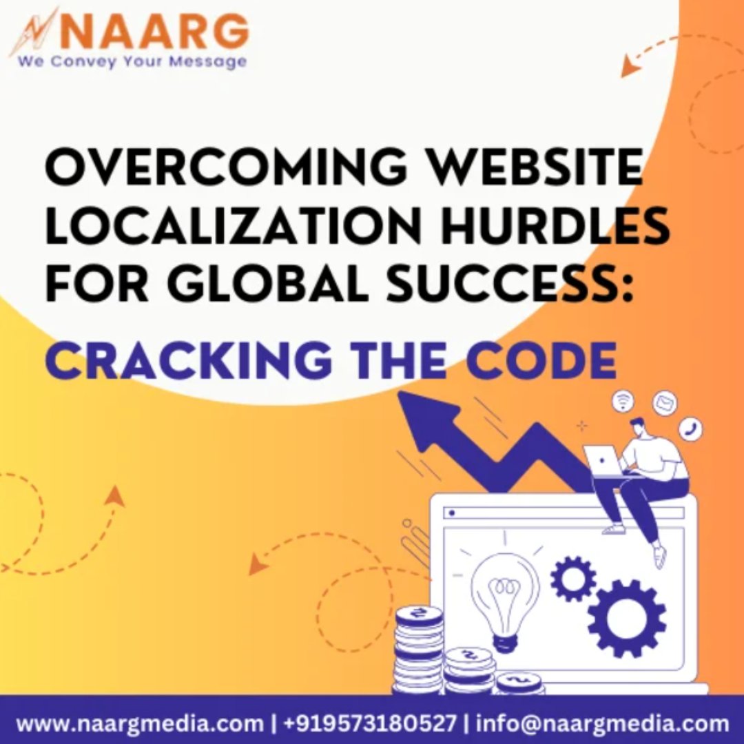 NaargMedia's tweet photo. Tackle common website localization challenges to ensure a seamless user experience worldwide!
Check out our blog to know more: https://t.co/8k2cTZpuM9
Reach us at info@naargmedia.com
#bestpractices #translation #localization #translationproblems #naargmedia #solutions https://t.co/OpVMN53M7B