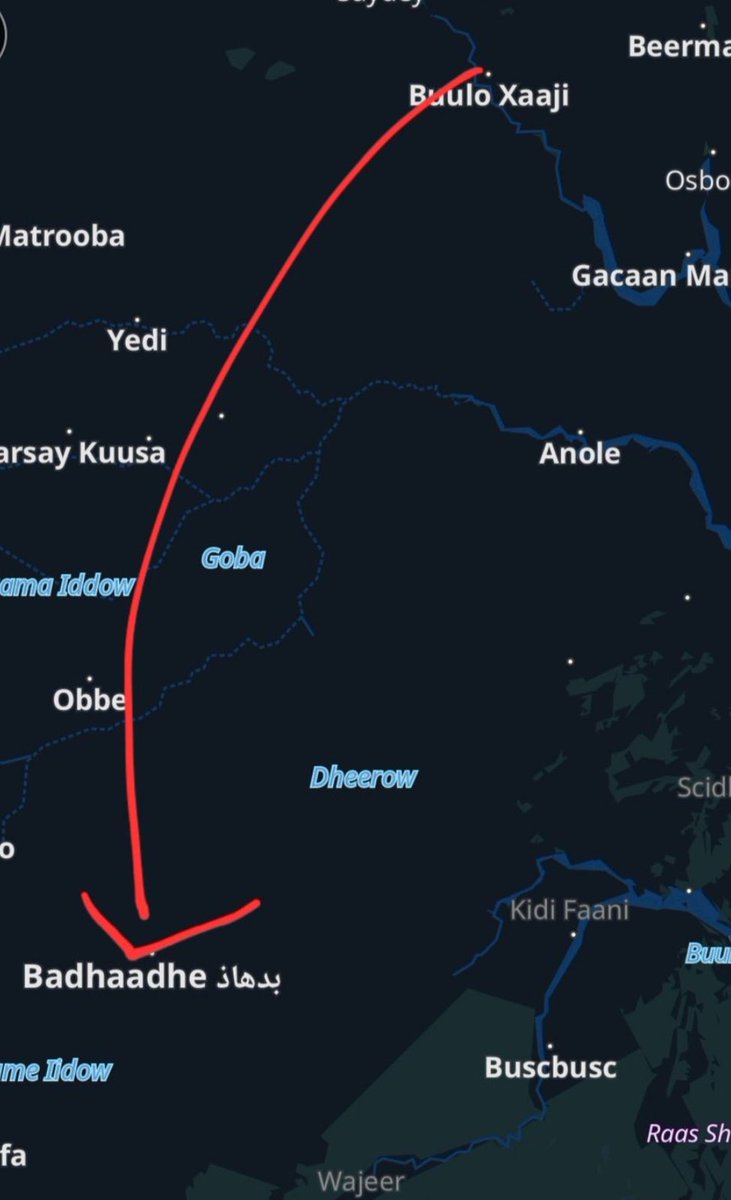 SuldanMohamed_'s tweet photo. #SOMALIA: SNA Forces coupled with recently graduated Jubaland State Forces have launched new operations against al-Shabab positions in the #LowerJubba region.
Forces are reportedly getting closer to #Badhadhe which is deep in militant territory with the assault beginning from #Kismayo south towards #BuloHaji.
Main question is, can SNA forces maintain the position & avoid AS early morning guerrilla style raids?