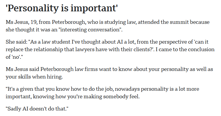 Great read from <a href="/BBCNews/">BBC News (UK)</a> on how AI isn't replacing jobs but transforming them! 💻

A BBC article reveals that AI is more likely to reshape the job market rather than replace humans entirely. 

This is promising for SOWA as it emphasizes AI's role in enhancing human work, boosting