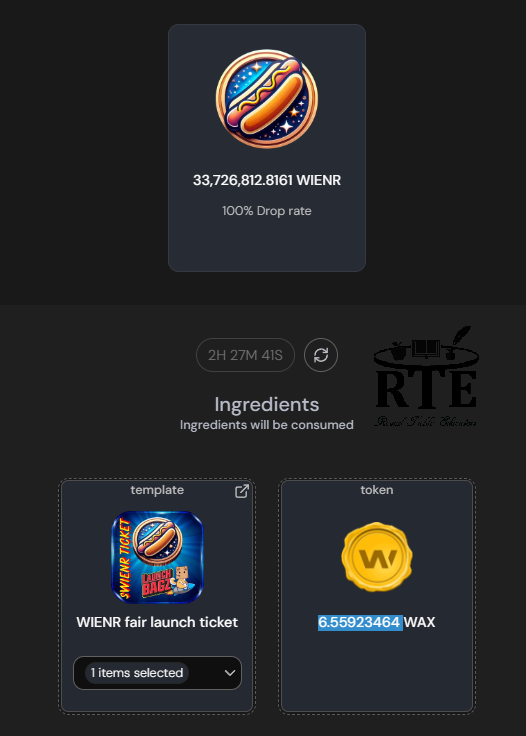 MkY | RTEducators (@makiyanag) on Twitter photo #memetoken $WIENR's #FairLaunchpool #IDO is here! Use whitelist #NFT ticket and have 7 $WAXP /ticket! ONLY buy <a href="/LaunchBAGZ/">Launch BAGZ</a>, <a href="/wienrcoin/">$WIENR | wienr coin</a> n <a href="/neftyblocks/">NeftyBlocks</a> official link👇:
wax.launchbagz.com/launch/token.w… Big ThankU2 support Projects!
<a href="/pfpwizardbot/">PFP Wizard</a> <a href="/maestro805/">MaestrOBeatZ</a> <a href="/itsjustscrawn/">scrawn</a> & many others! #memetoken $WIENR's #FairLaunchpool #IDO is here! Use whitelist #NFT ticket and have 7 $WAXP /ticket! ONLY buy <a href="/LaunchBAGZ/">Launch BAGZ</a>, <a href="/wienrcoin/">$WIENR | wienr coin</a> n <a href="/neftyblocks/">NeftyBlocks</a> official link👇:
wax.launchbagz.com/launch/token.w… Big ThankU2 support Projects!
<a href="/pfpwizardbot/">PFP Wizard</a> <a href="/maestro805/">MaestrOBeatZ</a> <a href="/itsjustscrawn/">scrawn</a> & many others!