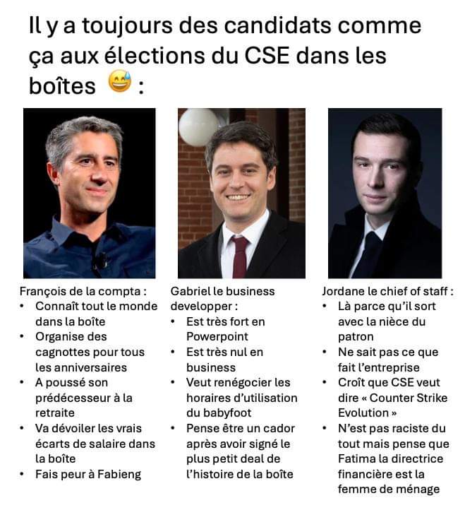 S'agirait de pas être en télétravail le jour de l'élection 👀