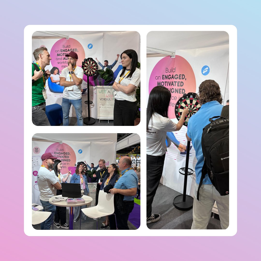 The CIPD #FestivalofWork 2024 is in full swing and there's a lot going on. Team helloFriday is at stand H20, ready to connect with you today and tomorrow.

Swing by to chat with us and don’t miss your chance to win an exclusive voucher. 😎

See you there! ✨️

#HREvent #CIPD