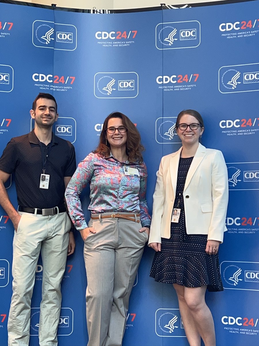 Erika__Ganda's tweet photo. One of my biggest professional dreams coming true today! I get to talk about my research @CDCgov. Already having a blast! https://t.co/k1WusTYVK3