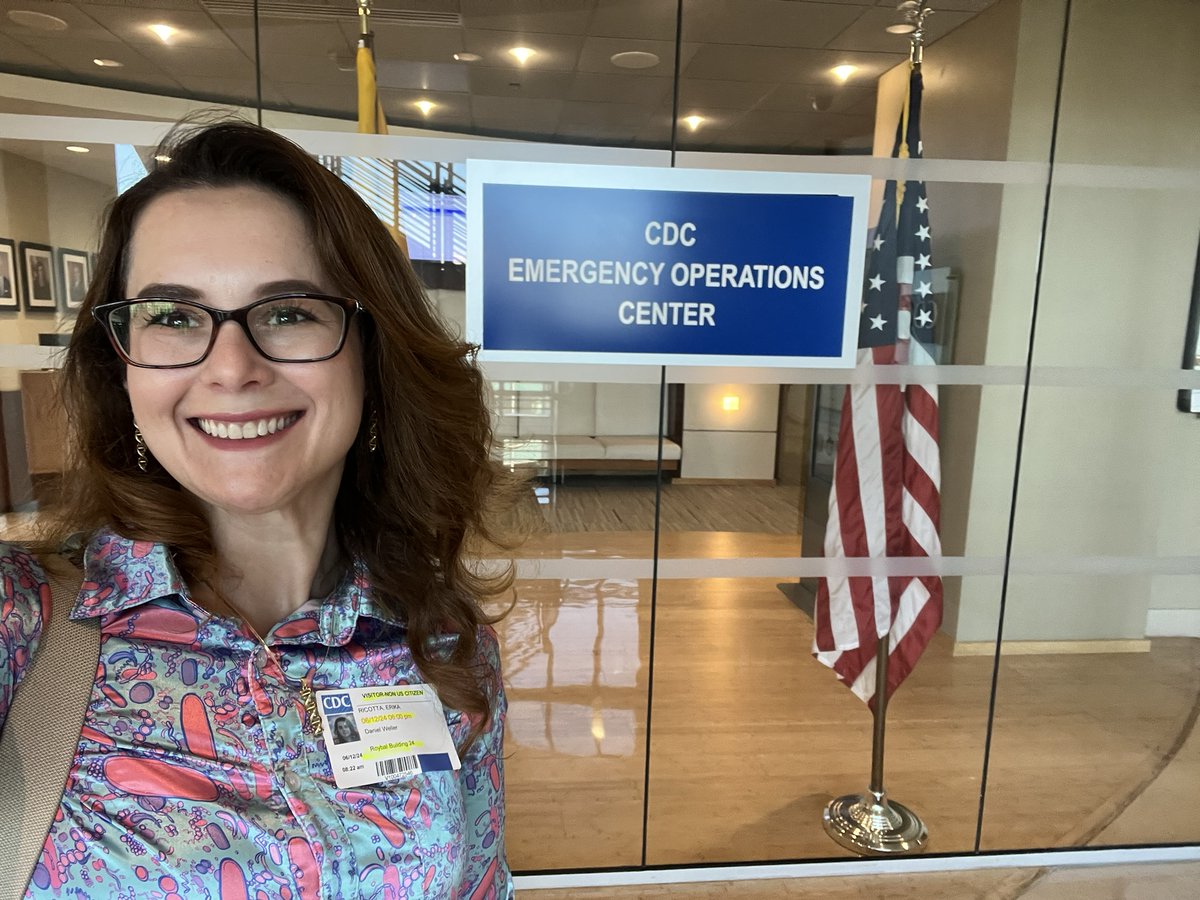 Erika__Ganda's tweet photo. One of my biggest professional dreams coming true today! I get to talk about my research @CDCgov. Already having a blast! https://t.co/k1WusTYVK3