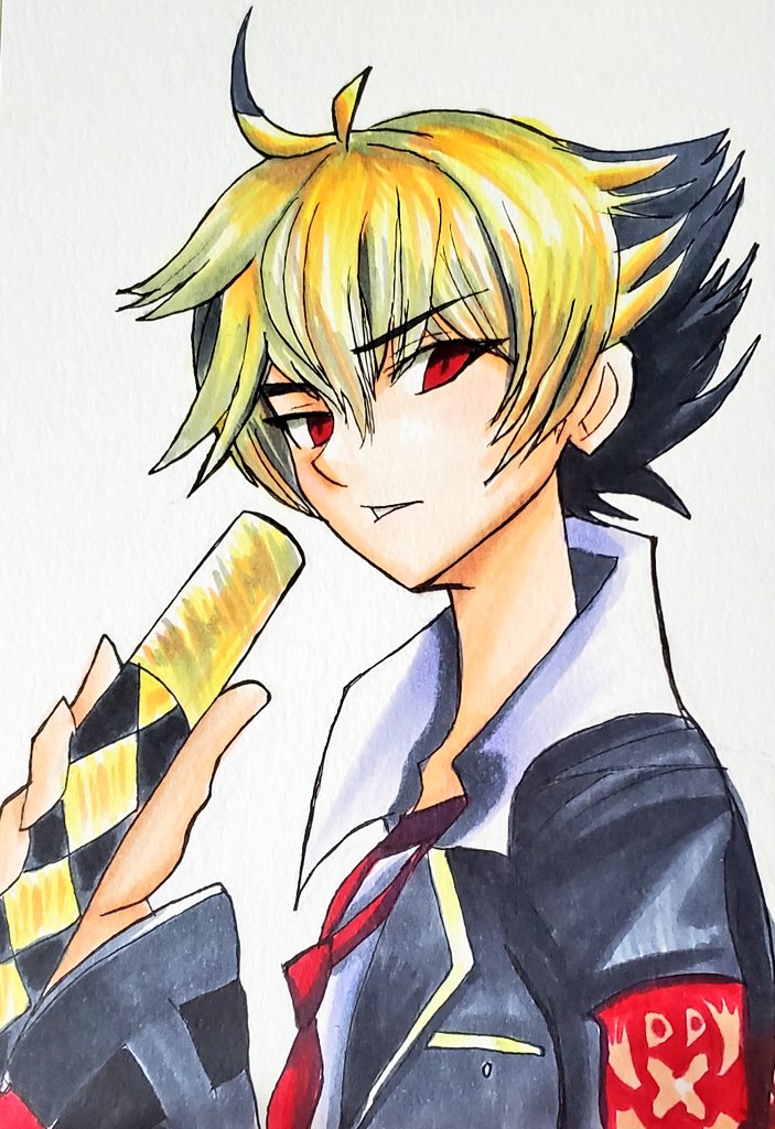 TKayArtz's tweet image. Nothing to #Hyde. I kid! Oh.
#unib #uni2 #inbirth #markerart