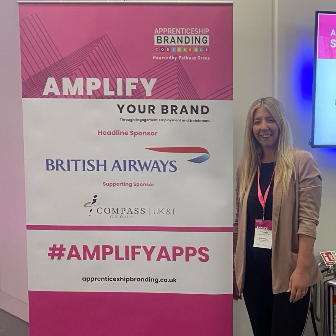 Degree Apprenticeships at Manchester Met (@mmuapprentice) on Twitter photo Yesterday, our Apprenticeship Development Manager, Amie Bentley, and our Digital and Technology Solutions apprentice at <a href="/LloydsBank/">Lloyds</a>, Haris Javed, attended the <a href="/AppBrandConf/">Apprenticeship Branding Conference</a> in Birmingham.
The event gave us valuable insights on how to enhance our support for employer partners. Yesterday, our Apprenticeship Development Manager, Amie Bentley, and our Digital and Technology Solutions apprentice at <a href="/LloydsBank/">Lloyds</a>, Haris Javed, attended the <a href="/AppBrandConf/">Apprenticeship Branding Conference</a> in Birmingham.
The event gave us valuable insights on how to enhance our support for employer partners.