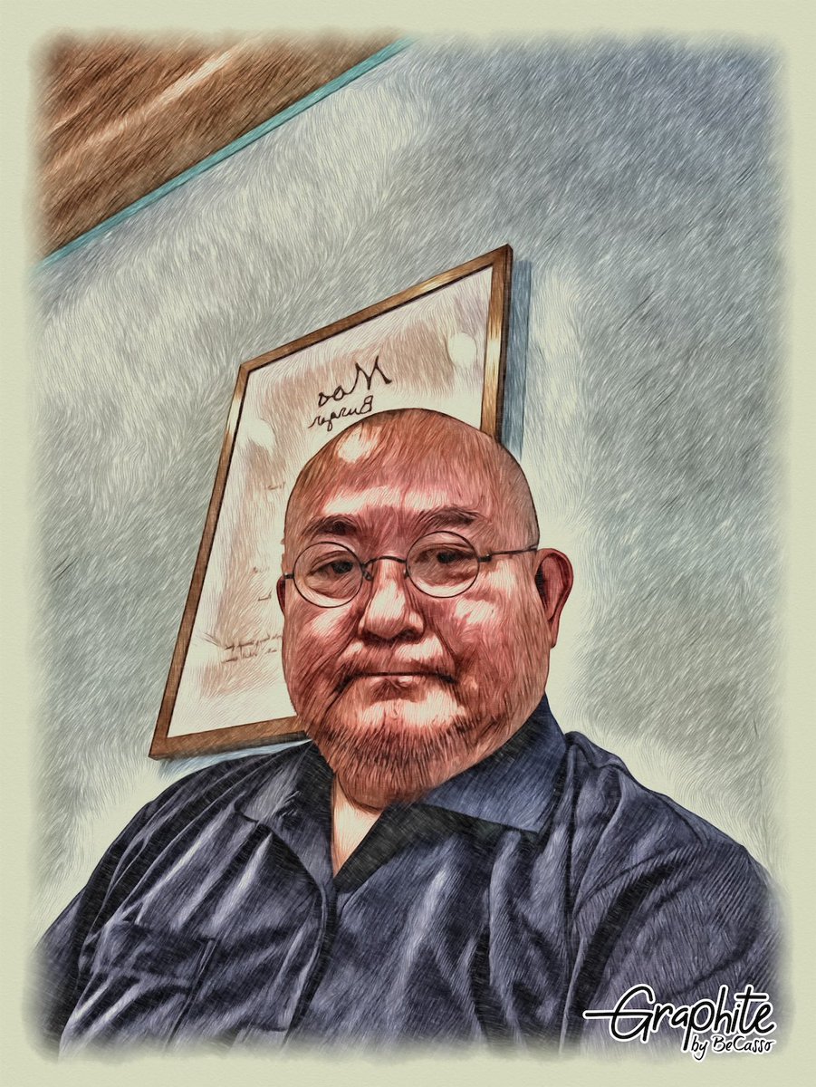 macha9211's tweet image. graphite アプリはワンタッチでこんな風に写真の加工ができます。
簡単で面白いですね。