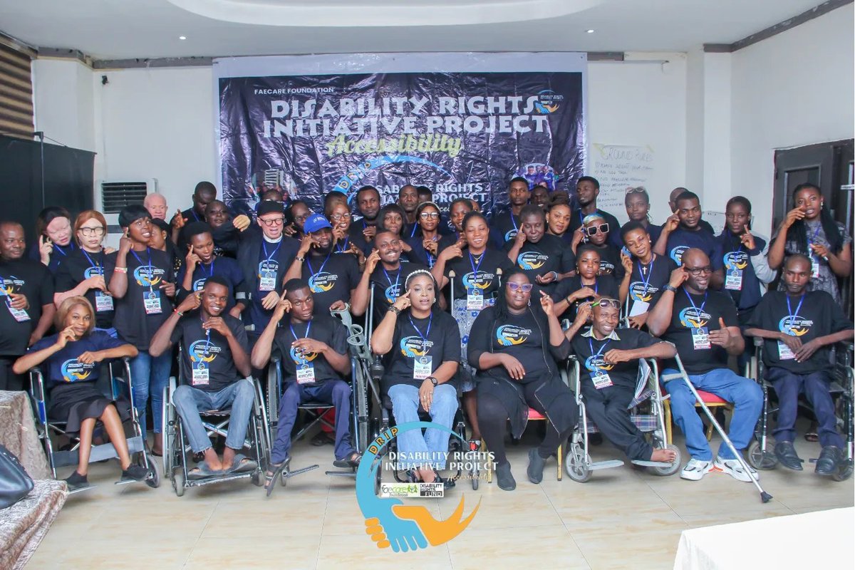 Faecare_org's tweet photo. For three days, advocates were trained on disability rights focused on issues of accessibility. As part of isability Rights Initiative Project Accessibility (DRIPA)  
#disabilityrights
#faecare4disabilityrights 
#accessibility
#dripa
#rivers
#faecare
#faecarefoundation https://t.co/BPo9AaG2di