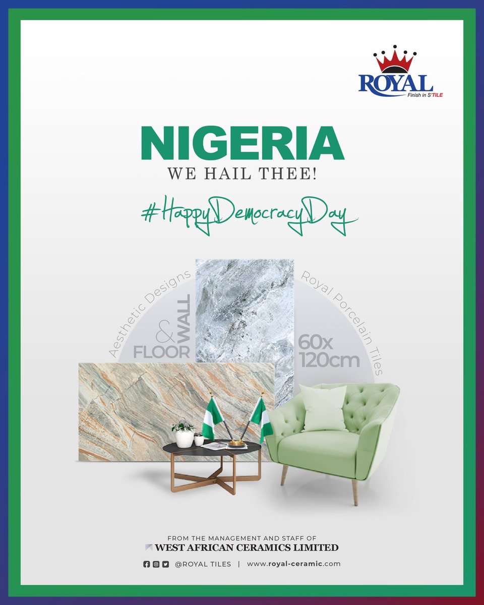 Happy Democracy Day...Nigeria