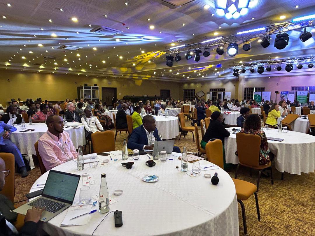 The Vice President of Uganda, Hon. <a href="/jessica_alupo/">Vice President Jessica Alupo</a>, delivered a keynote address on behalf of H.E.President of the Republic of Uganda, <a href="/KagutaMuseveni/">Yoweri K Museveni</a> at the Learning Week on Promoting Successful Governments and Civil Society Organisation Partnerships in Land Governance, held at