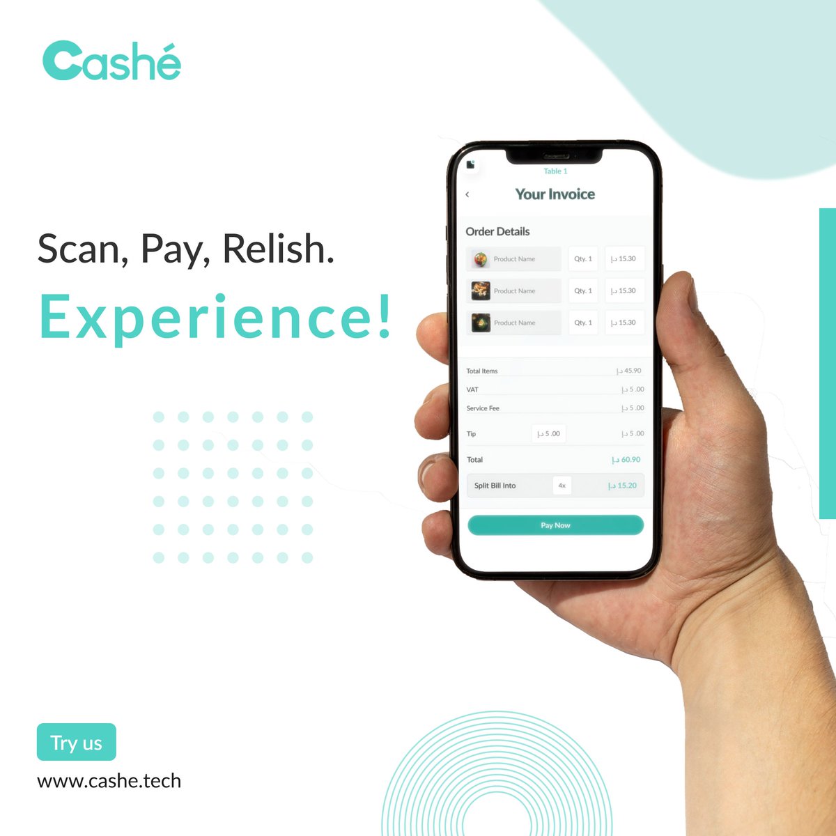 cashetech's tweet photo. Discover the simplicity of dining with Cashé's QR technology! No need to worry about language barriers—just scan the menu, securely pay online, and relish every moment. Join us and experience the future of easy dining! https://t.co/NZAwgvNhmQ