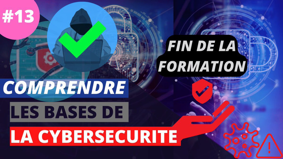 SecAcademy1's tweet image. J’ai publié la dernière vidéo de cette formation hier : 
youtu.be/qZD_Y00C7Vc?si…

#cyberattacks #cyberbase #sec__academy