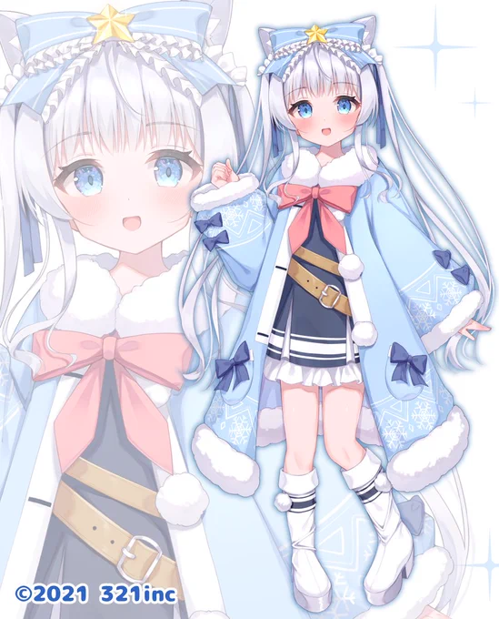 株式会社321所属、Vライバーの雪津ららさん( )のキャラクターデザインを担当いたしました!6月15日IRIAMにて初配信予定ですので興味がある方は是非! 