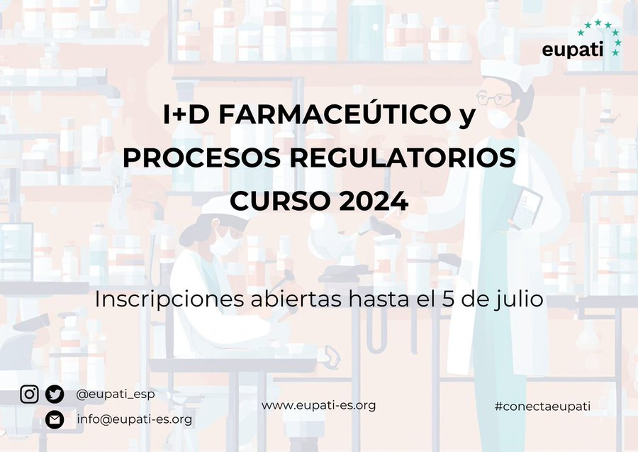 EUPATI_Esp's tweet photo. ¡Las inscripciones para nuestro próximo curso ya están abiertas! 📚📋
Aprovecha esta oportunidad y reserva tu lugar cuanto antes.
Encuentra toda la información en el siguiente enlace: https://t.co/GOOqJRB4OT 🔗

¡No dejes pasar esta oportunidad! #pacientes #formación📚 https://t.co/yOb8huRxwC