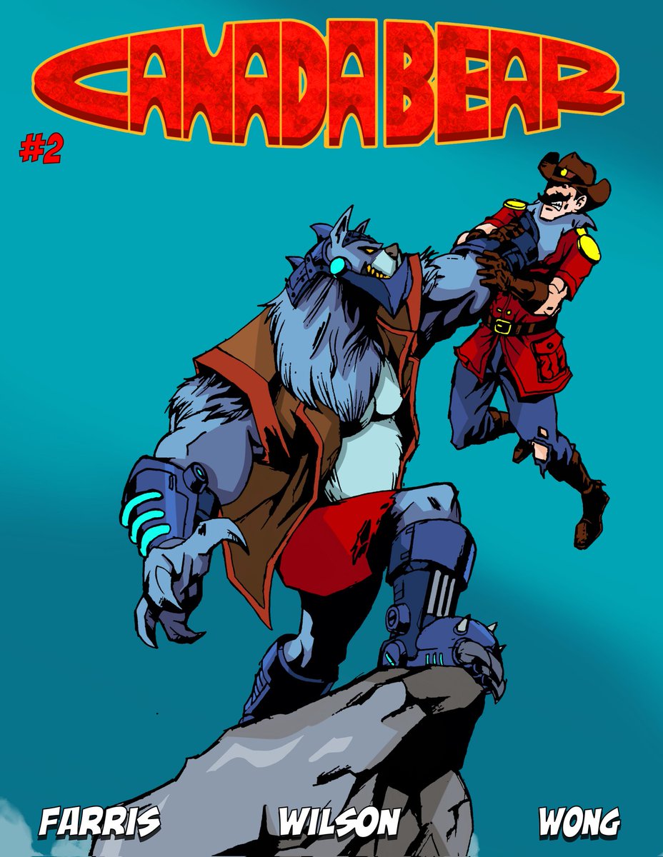 Coming to <a href="/globalcomix/">GlobalComix</a> today! Issue 2 of Canada Bear!