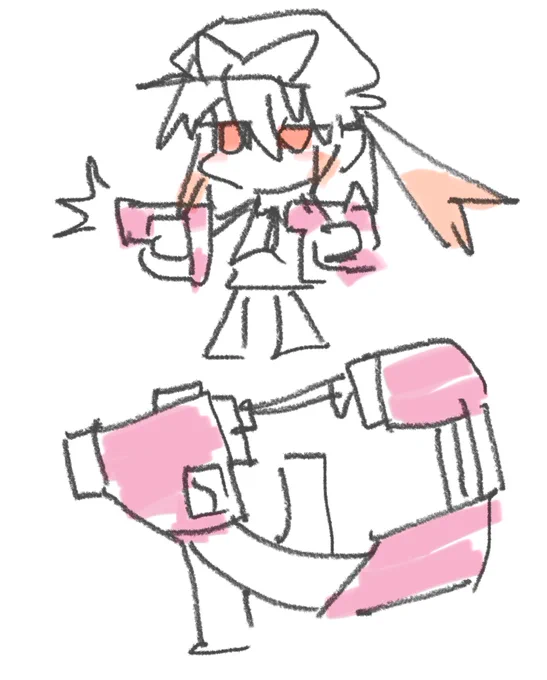 OC武装の描写もちゃんとしないとハサミアイコンの意味が伝わらない気がする 