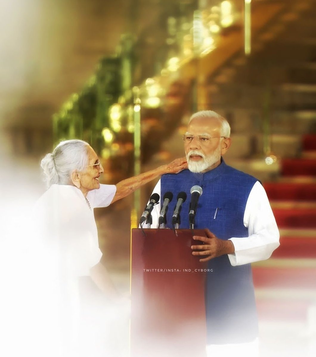 BanibrataChak24's tweet photo. @narendramodi Sir apki Mata ji ki ashirwad Saab samay apke sath hai... https://t.co/0CbGGEjFwx