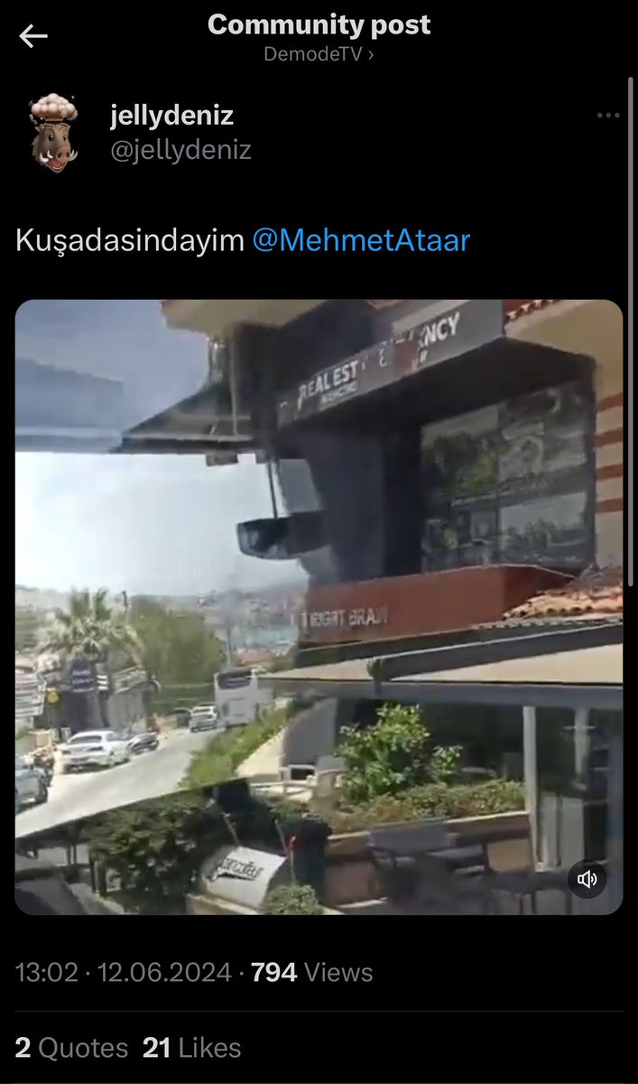 DemodeTopluluk's tweet photo. Okul gezisini anlık olarak paylaşan @jellydeniz ,anlık olarak @MehmetAtaar ‘ın memleketi Kuşadası’nda https://t.co/6IRJjEJ7ws