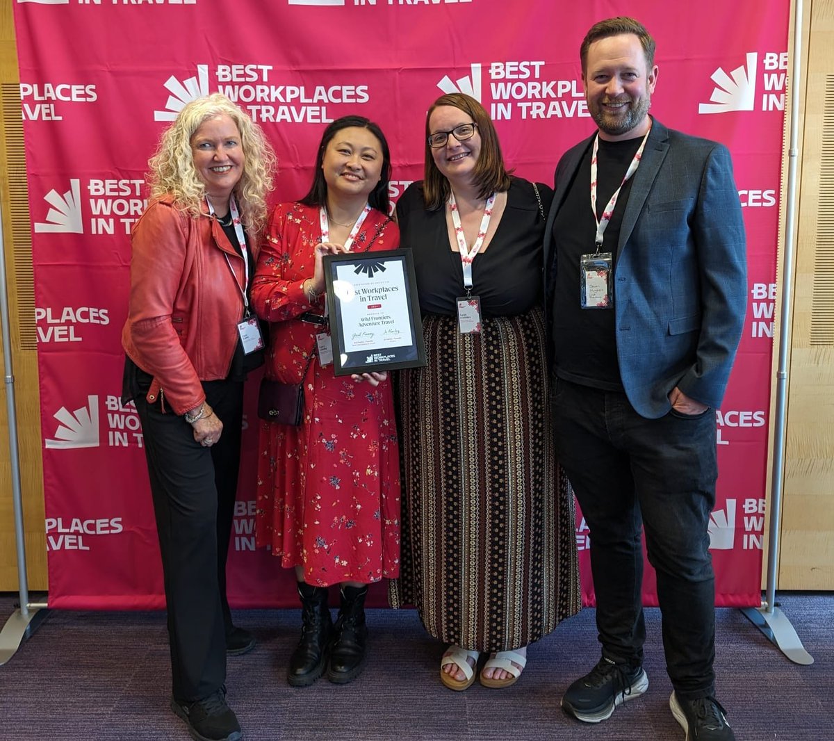 We are delighted to announce that we have been recognised in the Best Workplaces in Travel awards! 🎉
The results from the survey we sent to the team revealed that we have a happy and proud workforce at Wild Frontiers, scoring highest in how well we work together. 🤝@BWPinTravel