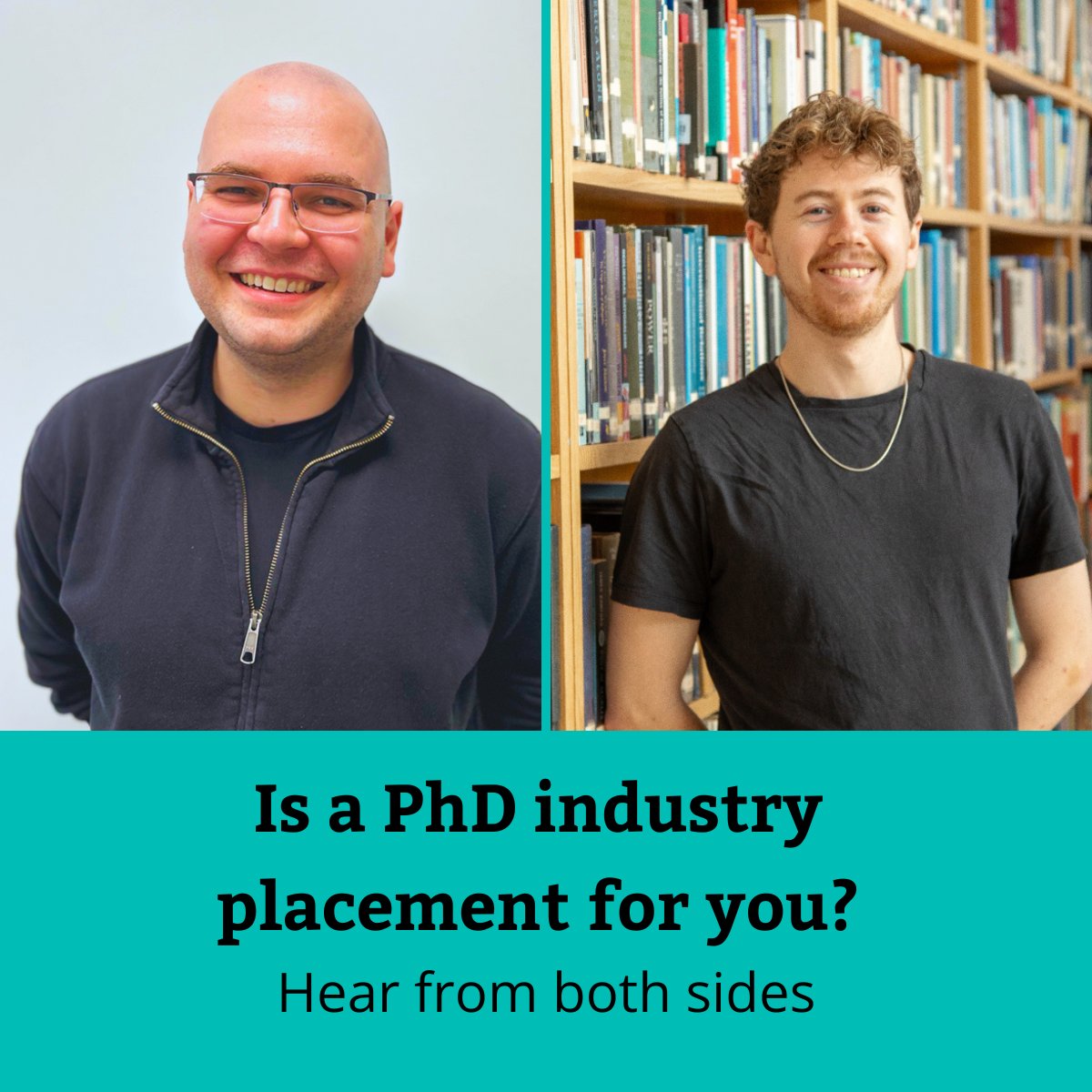 🤔 Wondering if a PhD industry placement is for you? This might help answer the question 👇 

Read what Drs Lars Henklemann and Jonathan Itcovitz and their host companies <a href="/OKRATechAI/">OKRA Technologies</a>  and <a href="/SataviaUK/">SATAVIA</a> had to say about the experience:
cam.ac.uk/stories/testin…