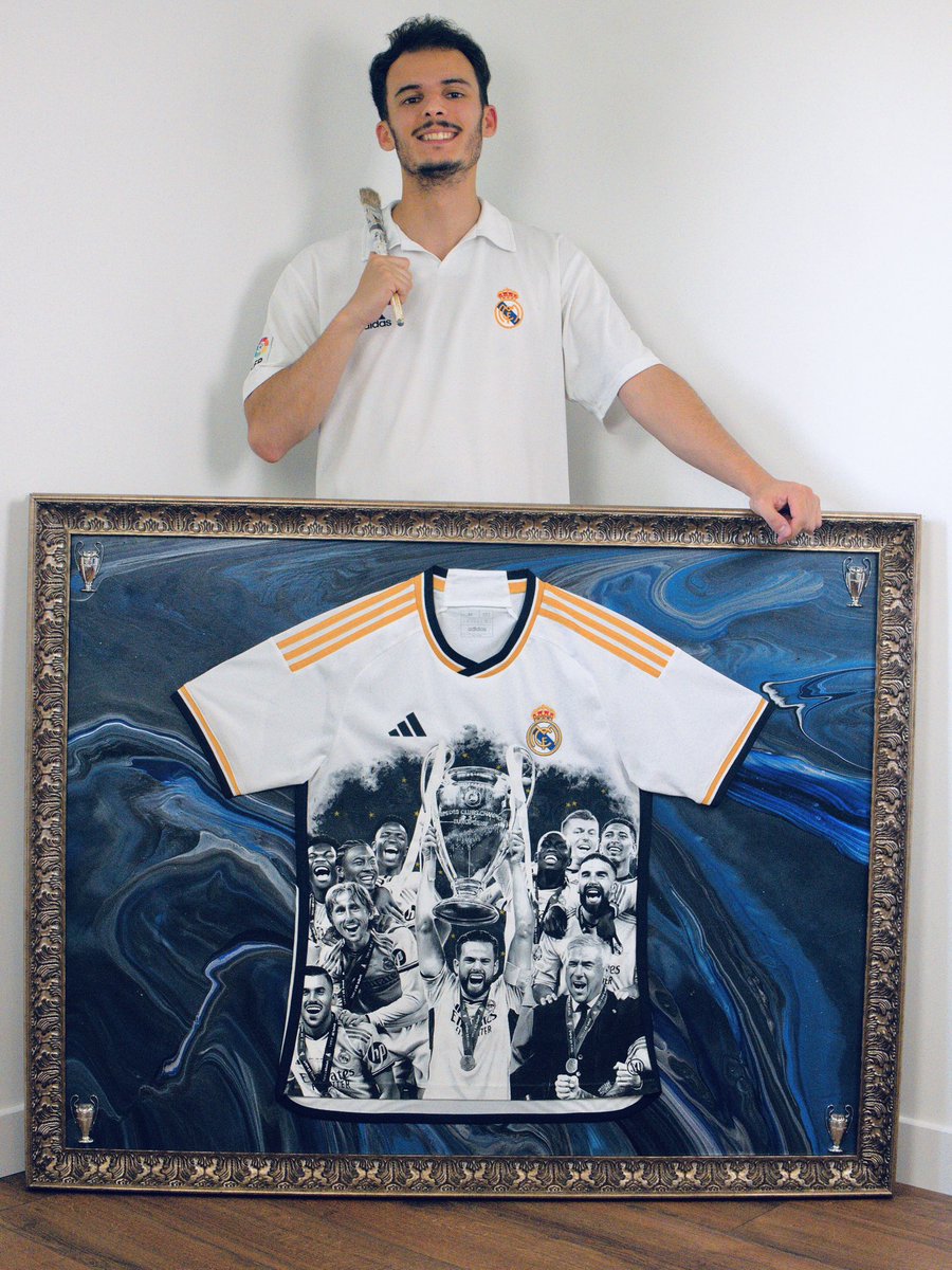 MatsDrawing's tweet photo. Decimoquinta (116x89cm) 🖼️

@realmadrid https://t.co/8GeGFYFjUK