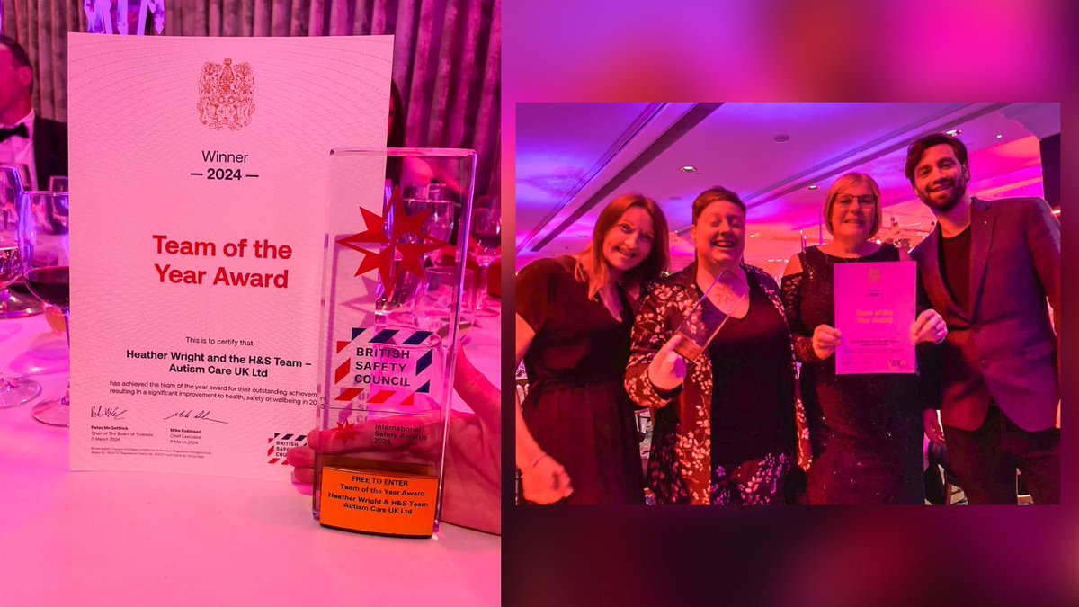 Lifeways Group (@lifewaysgroup) on Twitter photo 🎉 Lifeways’ Health and Safety Team has won the prestigious Team of the Year Award from <a href="/BritSafe/">BritishSafetyCouncil</a> !🏆🦺
Their efforts have led to a 72% drop in slips, trips, and falls and a 65% decrease in reportable accidents. Congrats to the team! 👏
👉Read more: lifeways.co.uk/news/lifeways-… 🎉 Lifeways’ Health and Safety Team has won the prestigious Team of the Year Award from <a href="/BritSafe/">BritishSafetyCouncil</a> !🏆🦺
Their efforts have led to a 72% drop in slips, trips, and falls and a 65% decrease in reportable accidents. Congrats to the team! 👏
👉Read more: lifeways.co.uk/news/lifeways-…