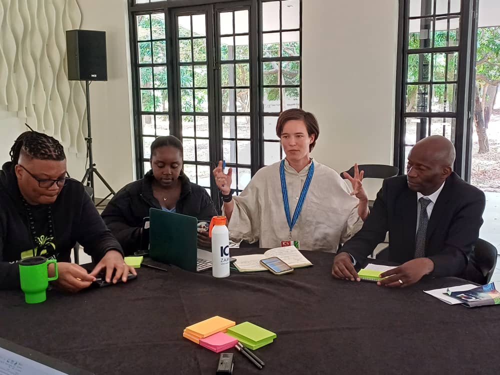 AgovaSV's tweet photo. Day 2 of the #ICA2024!
@IBaseden, our Director of Strategic Growth, leading an engaging discussion on SME development and how SMEs are adapting to the challenges of climate change.

@impactcapafrica  #Climateresilience #SMEdevelopment https://t.co/7wU8eqwzmf