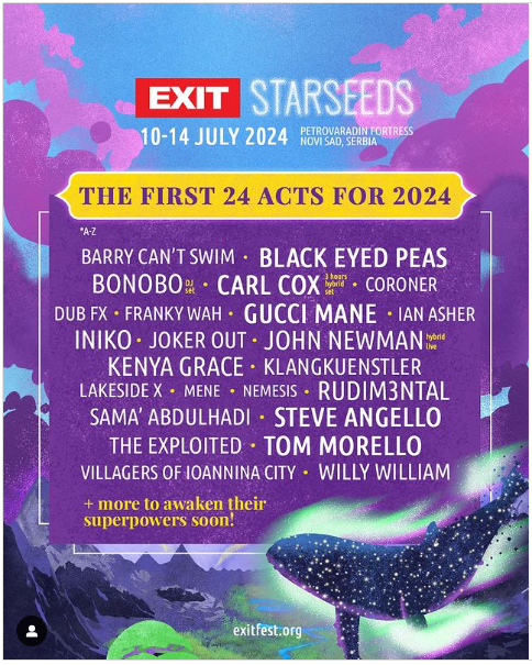 ExitFestivalLiv's tweet photo. Watch EXIT Festival 2024 Live Stream Online in HD! Enjoy the festival from anywhere on July 10-14, 2024.
📺🔗 Link in Bio
Events: EXIT Festival 2024
Dates: July 10-14, 2024
Location: Novi Sad, Serbia
#EXITFestival2024 #EXITFestival #EXITFest #exit2024 https://t.co/P49raq1kbM