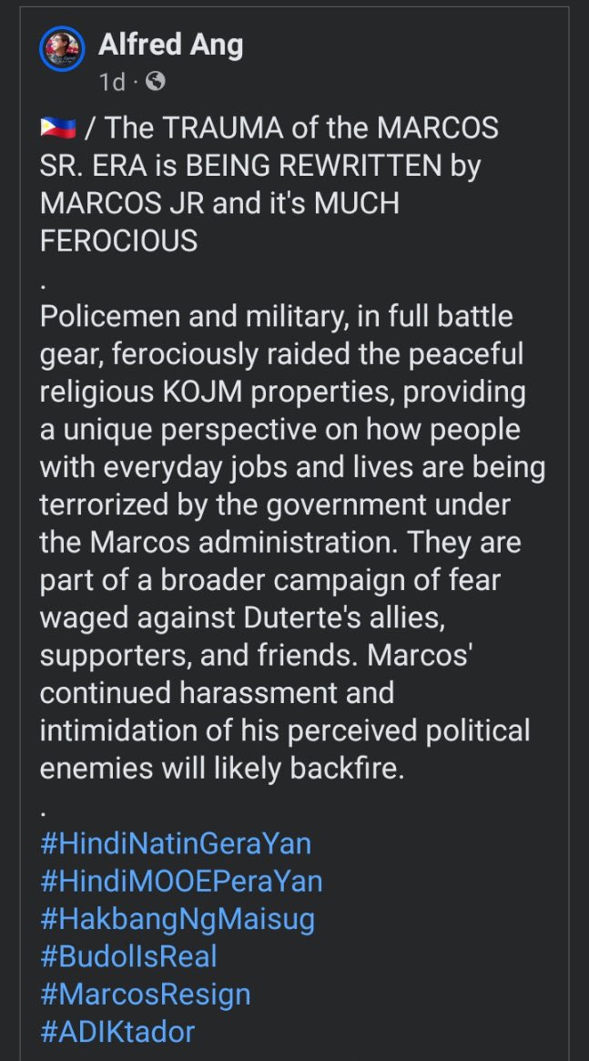 LoVe_MeOw_24's tweet photo. #HindiNatinGyeraYan
#HindiMOOEPeraYan
#BudolIsReal
#MarcosResign
#ADIKtador https://t.co/cFG2fNXVzb