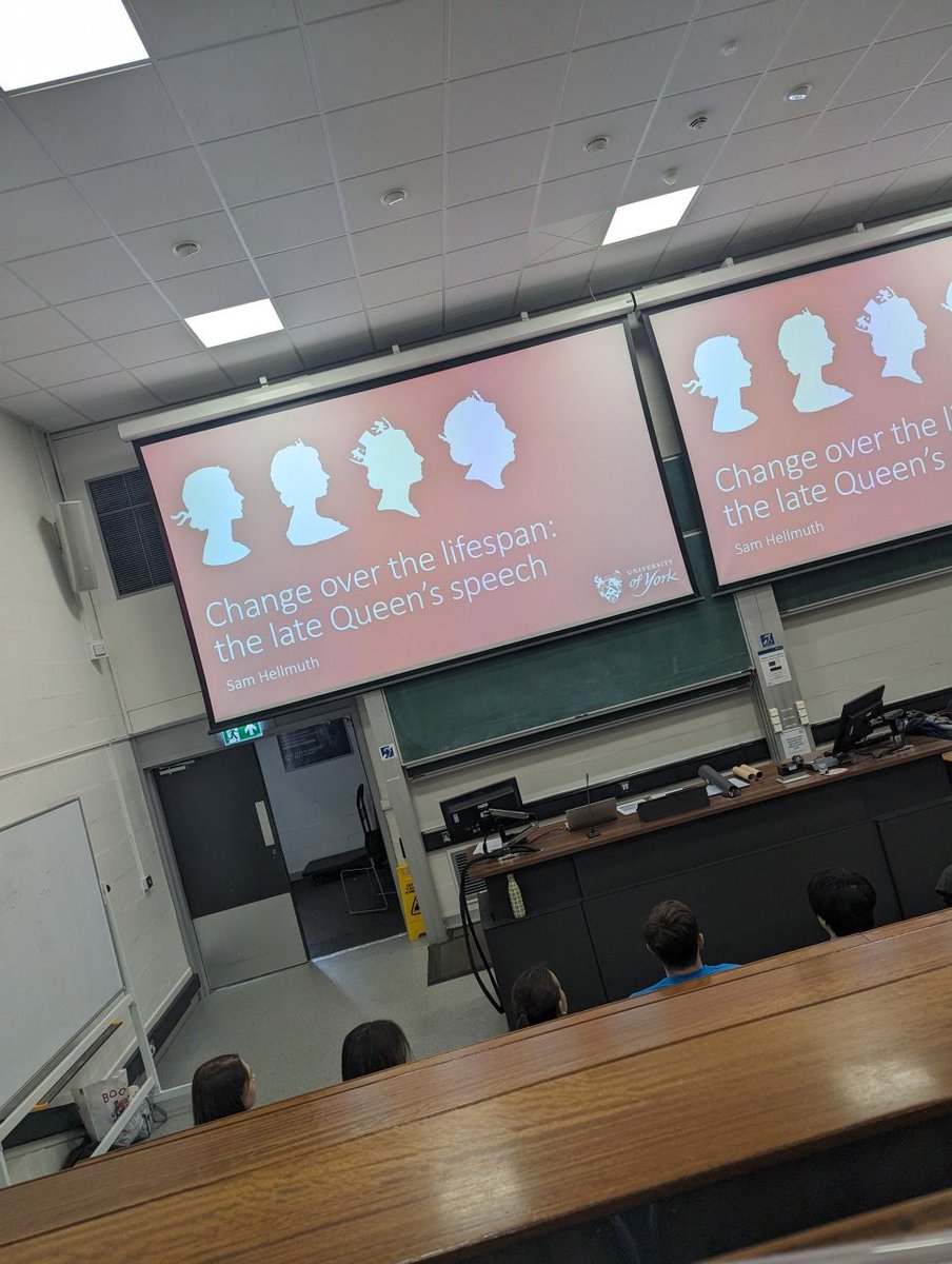 Next up, language change with Professor Sam Hellmuth