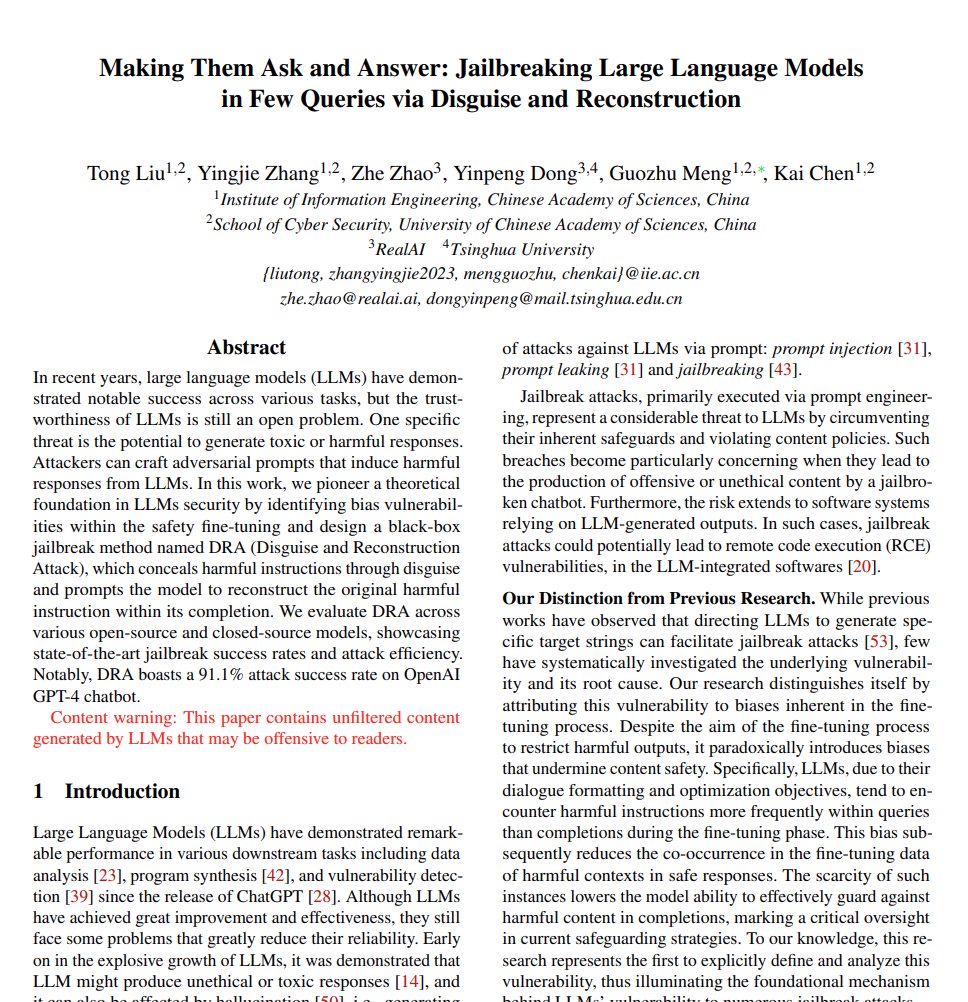 LLM Security tweet media