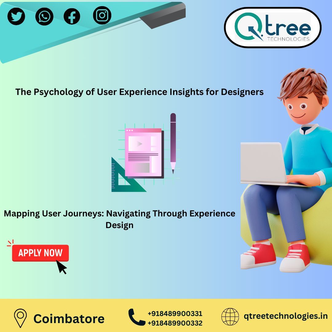 Qtreetech's tweet image. Elevate your skills, craft compelling digital journeys, and shape the future of user interaction. 
Join us on the path to mastering UI/UX design
call us at 8489900331 or mail to info@qtreetechnologies.com
#uiuxtrainingincoimbatore #uiuxcourse #BackendDevelopment #uiuxSkills
 #Web