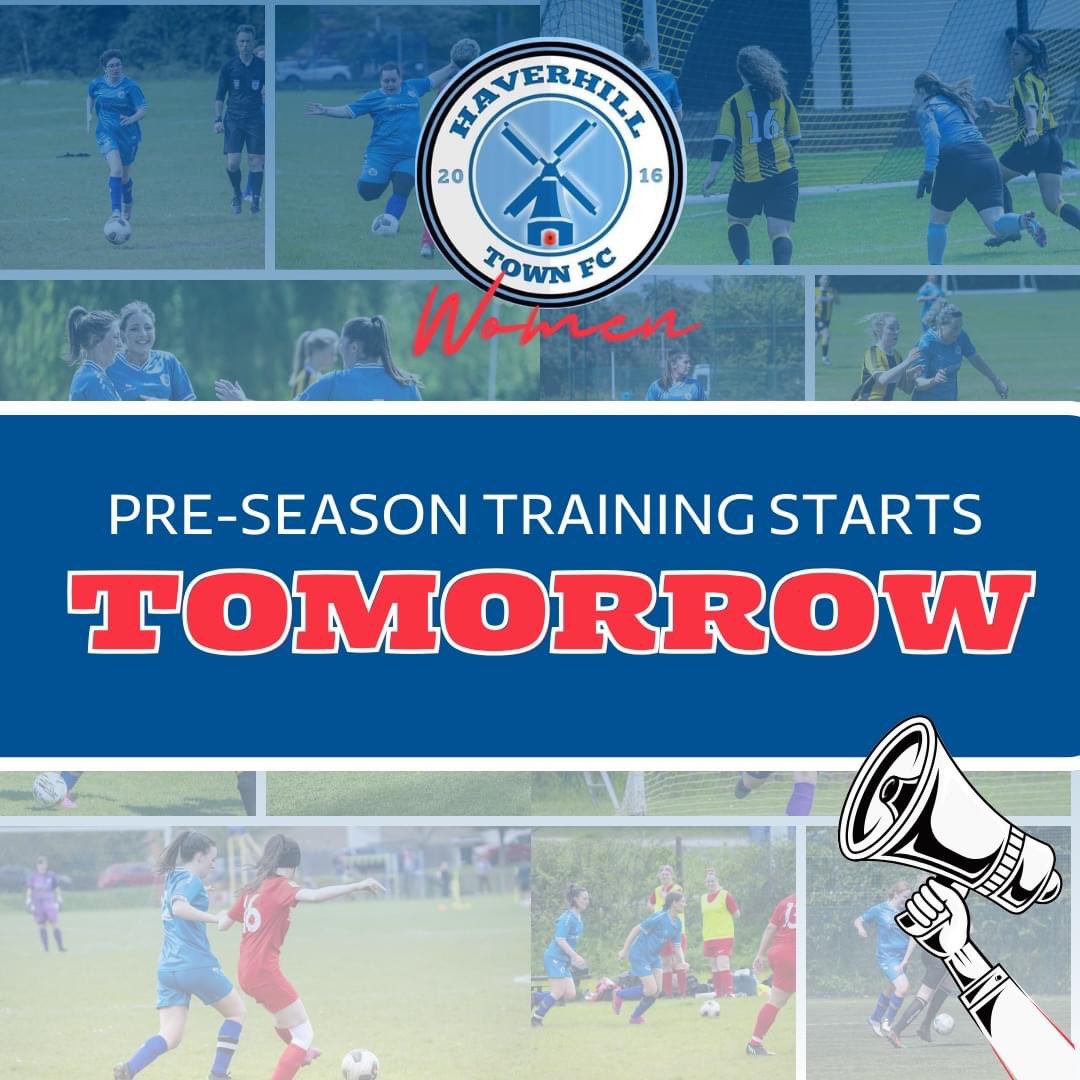 We will be back training tomorrow evening!

We would love to see some new faces, so if you’re looking for a new hobby, or want to dust off your old boots and start playing again, come join us!😊

Training at Motts Field in Haverhill, CB9 0PL from 7:45 on a Thursday evening ⚽