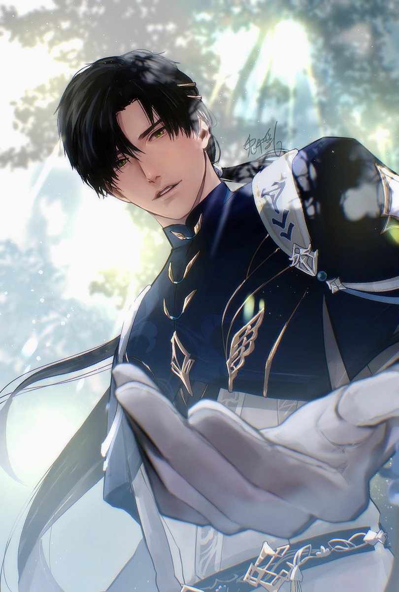 lapin_mil9's tweet photo. #恋と深空 #恋与深空
#九黎の司命イラスト
レイ先生🍐
あなたとずっと一緒にいたいです……！ https://t.co/UGWyUE7nHI
