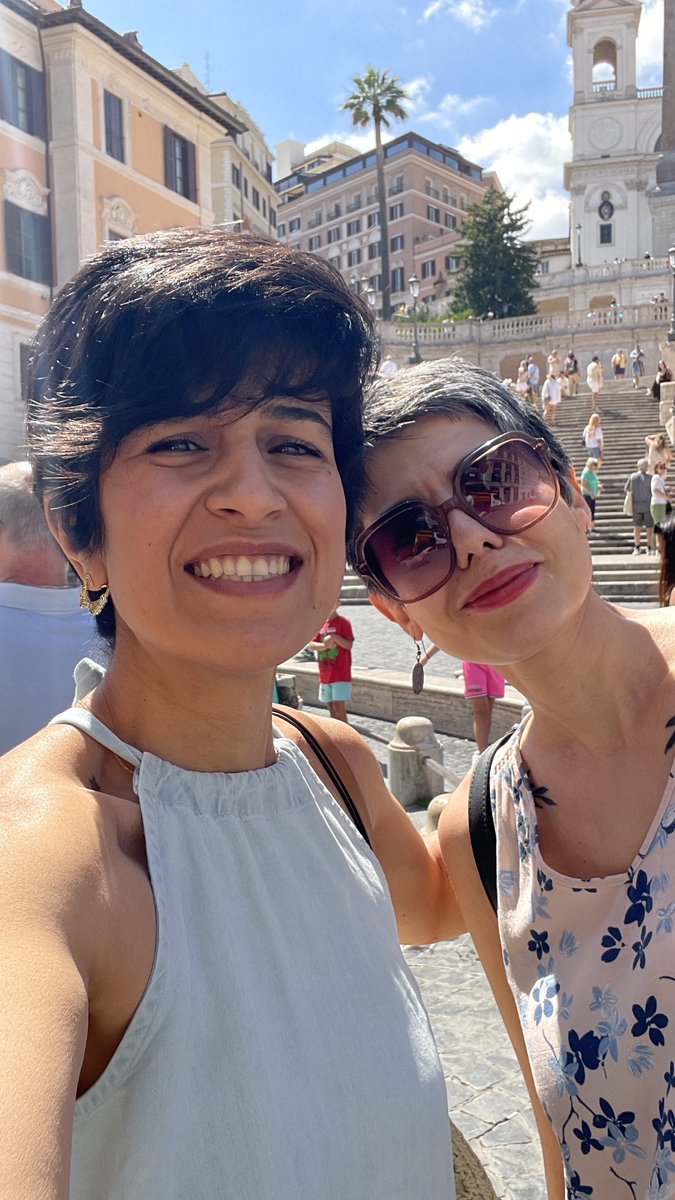 FreakLand Mamma | Niloufar Kiarostami (@freaklandmamma) on Twitter photo GM GM Allโ๏ธ
Having a beautiful day with my lovely friend and tour leader in Rome <a href="/LapisLazuliArt/">Lapis Lazuli</a> ๐โค๏ธ๐๐ป GM GM Allโ๏ธ
Having a beautiful day with my lovely friend and tour leader in Rome <a href="/LapisLazuliArt/">Lapis Lazuli</a> ๐โค๏ธ๐๐ป