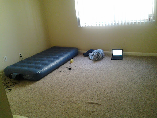 Degens will hold $500k in memecoins and still live like this.. 🥲