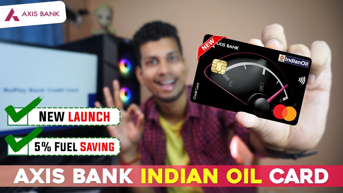 DekhReview's tweet photo. New Launch: Axis Bank IndianOil Credit Card Review | Axis Bank IndianOil Credit Card Apply, Benefits | @dekhreview
Link : https://t.co/3zuQy0azpB
Like, Share And Subscribe Our Channel ❤️❤️
#axisbank #indianoil #axisbankcreditcard https://t.co/eDVYUH2Ubr