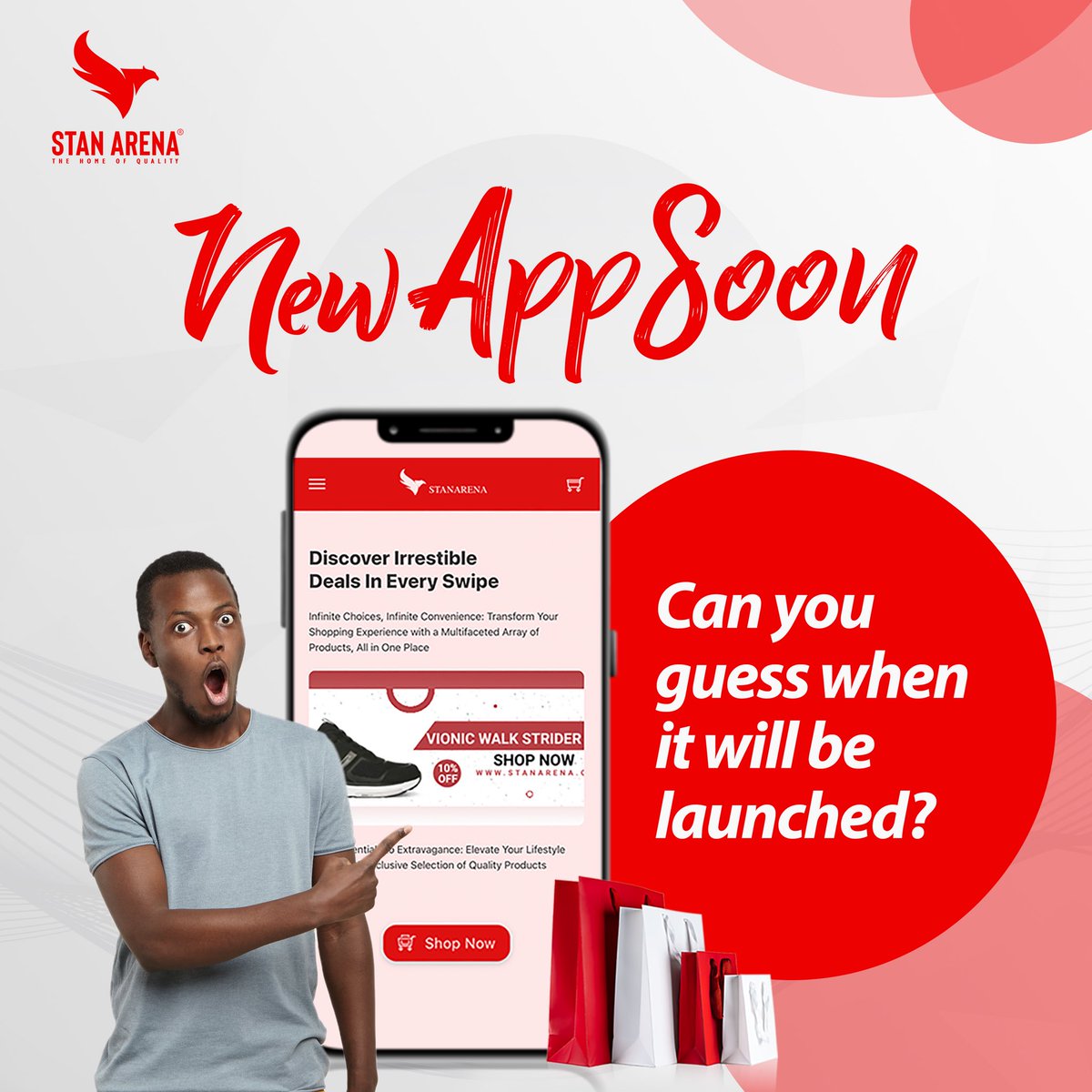 StanArena2024's tweet image. New update, anticipate. I’ll be back shortly
#stanarena #weeklyvibes #newlaunchsoon #qualityassured