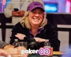 PocketQueensPkr's tweet photo. Kathy Liebert
@pokerkat has been a dominant  in poker for decades, with over $6MM in MTT earnings. She was the first woman to win a $1 million prize in a poker tournament. Liebert's longevity and success in the game make her a deserving candidate for the Hall of Fame.3/🧵 https://t.co/aYrDY0A86S
