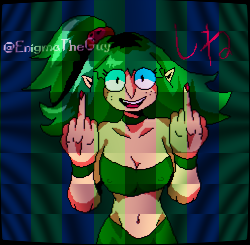 EnigmaTheGuy's tweet photo. Dryad's reward.

#Terraria
#Pixel_art https://t.co/ebZZvsDZ5m