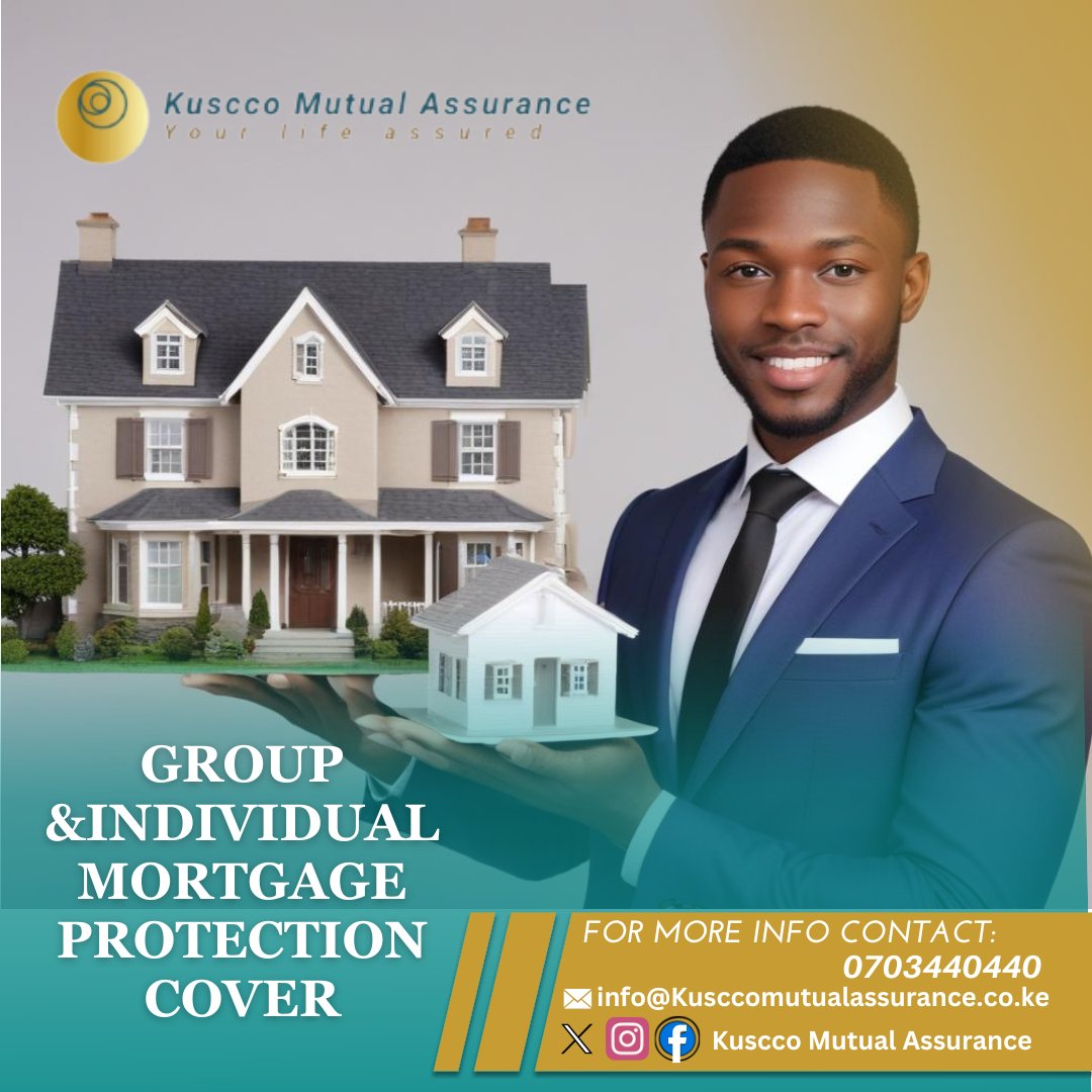 kusccomutual's tweet photo. Mortgage protection is a cover tailor-made to suit and protect members against risks that may arise within their Mortgage Financing period.
#YourLifeAssured https://t.co/23Qjc1IOv2