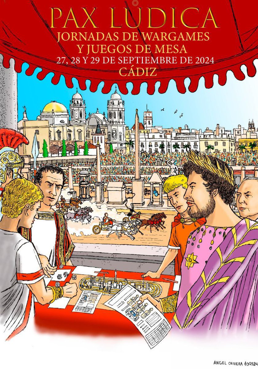 PAX LÚDICA 2024

Ya están aquí las Pax Lúdica 2024 y os presentamos nuestro cartel, como siempre, cortesía de nuestro querido compañero Angel Olivera. 

Apertura de inscripciones: 
- Viernes 14 de Junio (para veteranos) 
- Viernes 21 de Junio (para todos)

¡ESTAD ATENTOS!