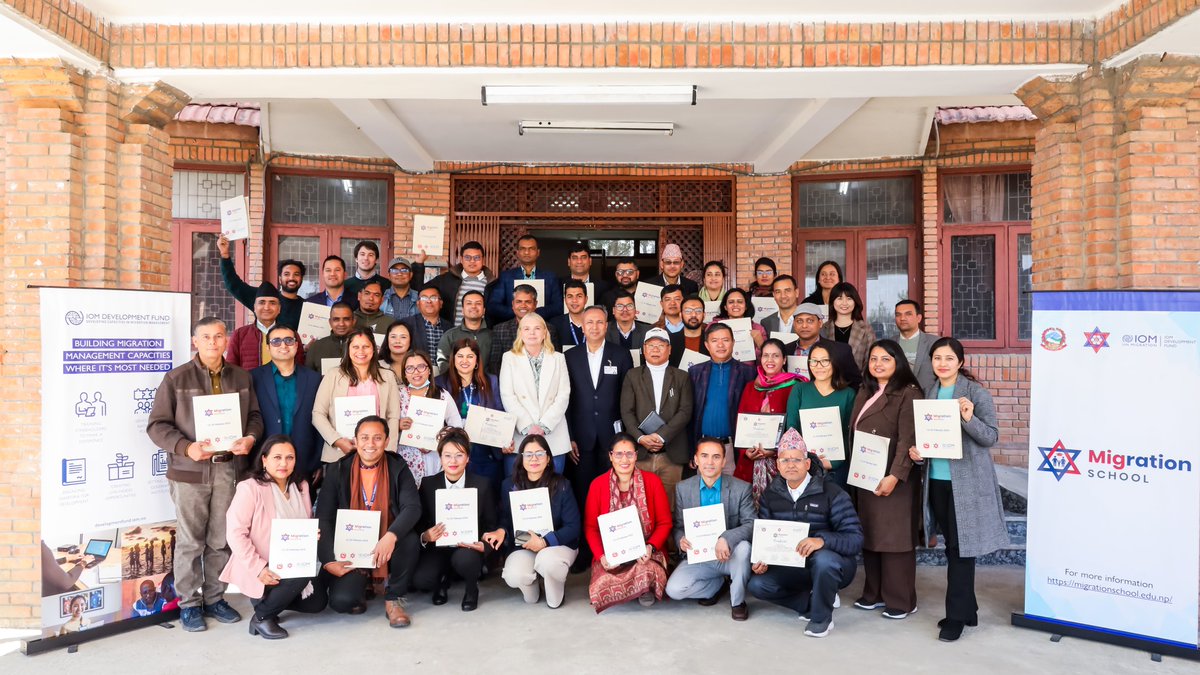 IOMnepal's tweet photo. Call for Applications! Join 3rd batch of Migration School co-organized by IOM, @NEPALNPC, @MoLESS_Nepal &amp; @TU_Nepal
Apply by 14 July 2024 &amp; start classes on 27 Aug. Explore global migration trends, policies &amp; more! Apply now: https://t.co/ae6vlmqf0v
#MigrationSchool #IOMDevFund https://t.co/QftX9UVU2z