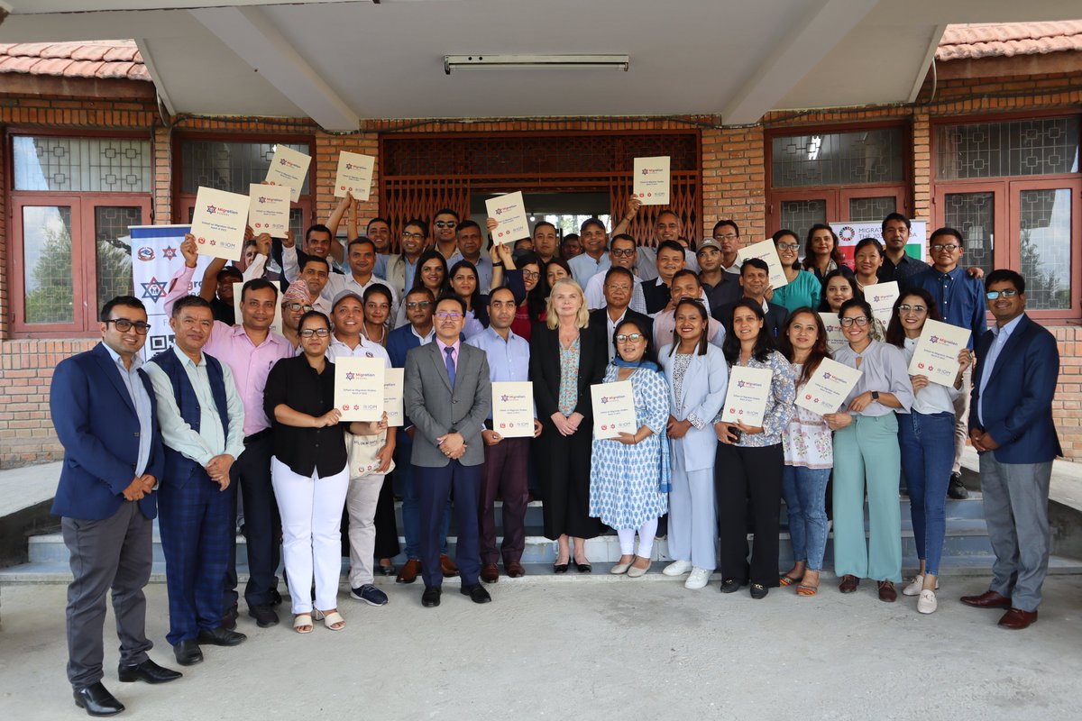 IOMnepal's tweet photo. Call for Applications! Join 3rd batch of Migration School co-organized by IOM, @NEPALNPC, @MoLESS_Nepal &amp; @TU_Nepal
Apply by 14 July 2024 &amp; start classes on 27 Aug. Explore global migration trends, policies &amp; more! Apply now: https://t.co/ae6vlmqf0v
#MigrationSchool #IOMDevFund https://t.co/QftX9UVU2z
