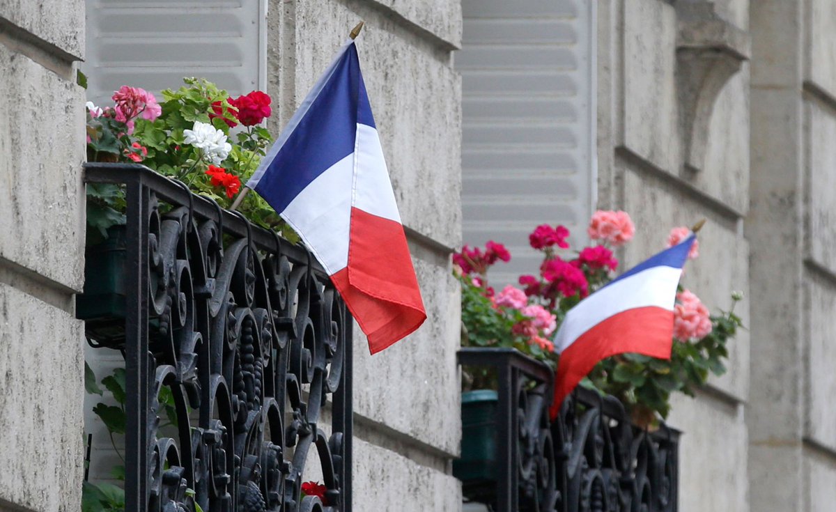 🚨 "Le drapeau français appartient à aucun parti politique. Il n’est pas non plus synonyme de racisme. 

On est en France et on a le droit d’avoir le drapeau français chez soit juste parce qu’on est fier de son pays. 

Si le drapeau français est un symbole qui a été récupéré par