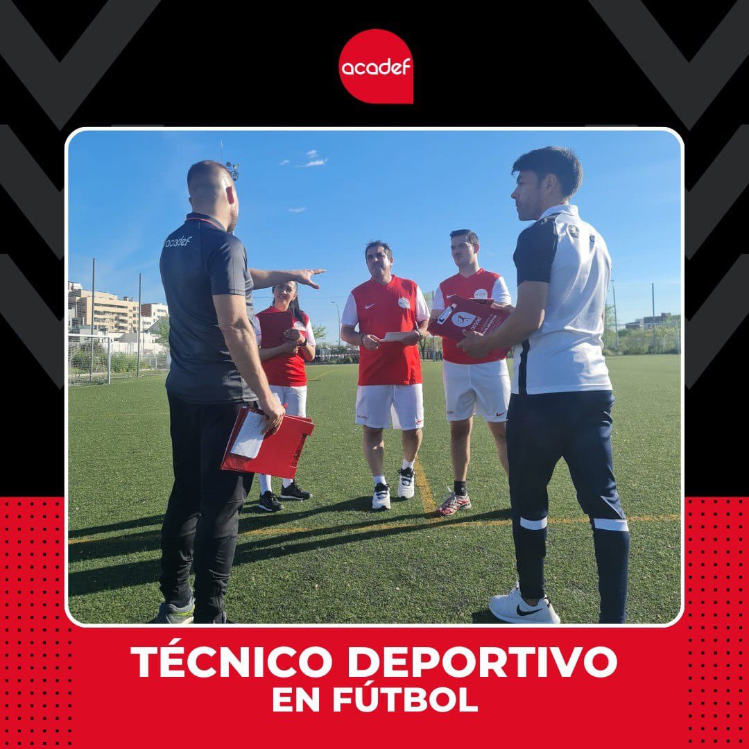 En Acadef somos líderes en formación de entrenadores de fútbol y nuestro curso de técnico deportivo en fútbol tiene una metodología única que combina teoría, práctica y visitas a clubes de fútbol profesional.